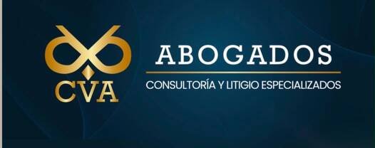 Logotipo de abogados CVA, consultoría y litigio especializados.