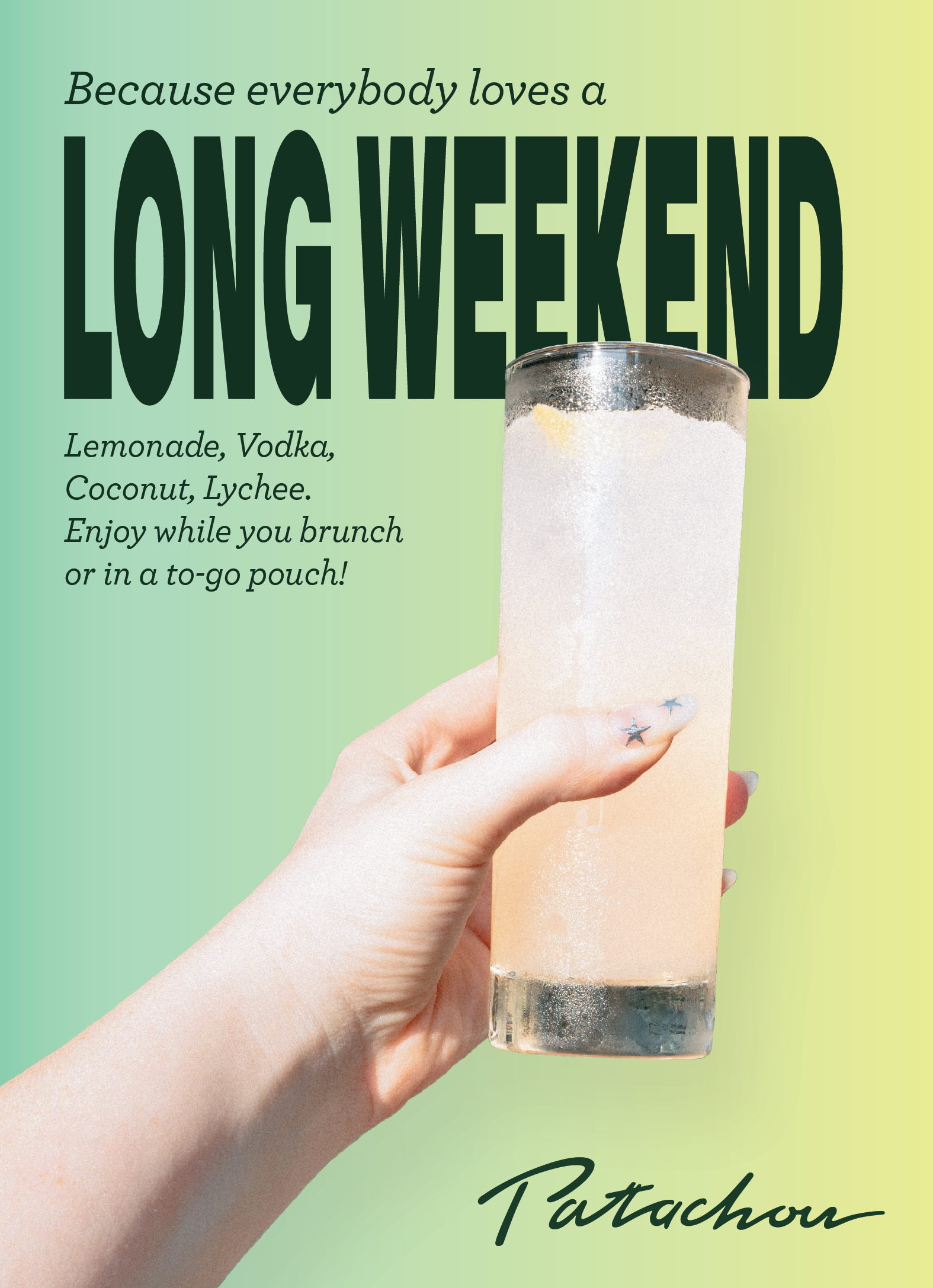 Cafe Patachou Drink Promotion
