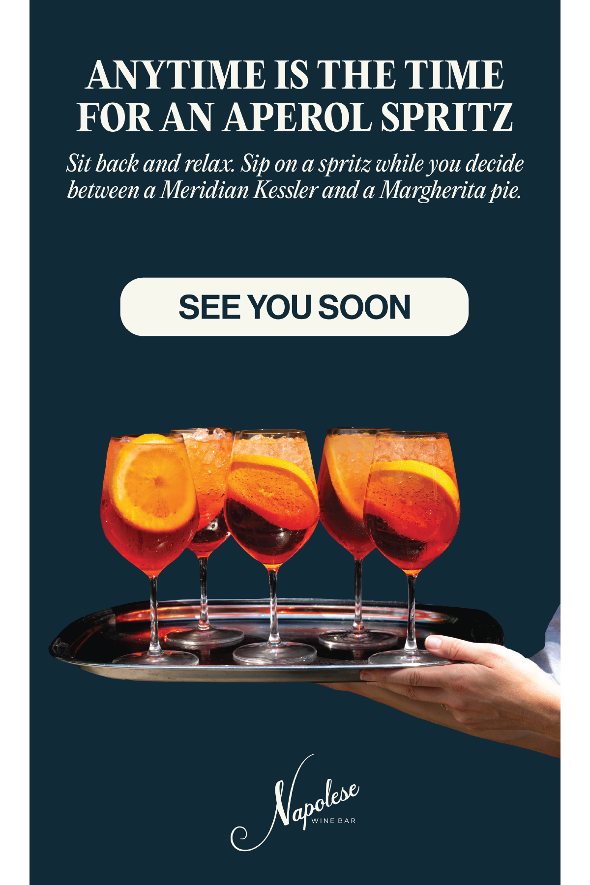 Napolese, Aperol Spritz Promotion