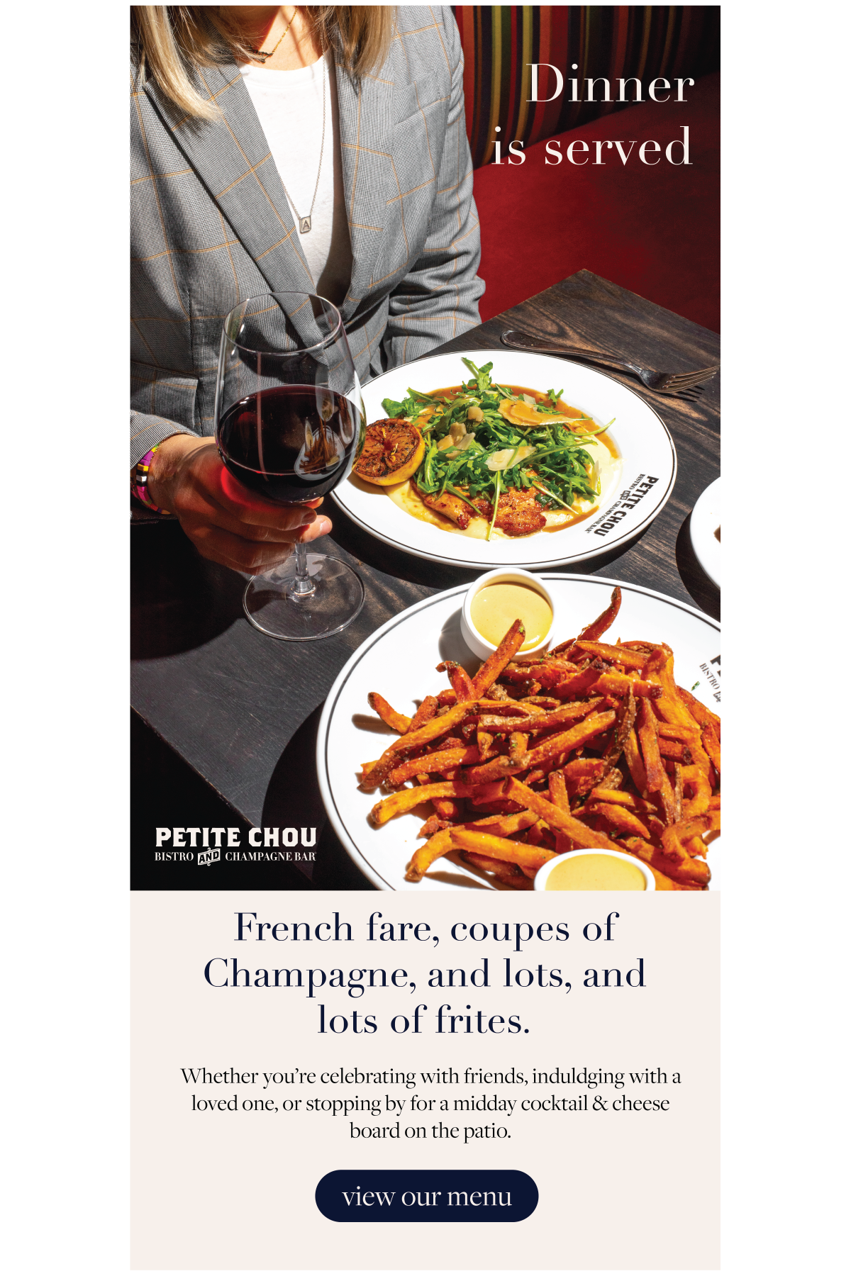 Petite Chou Bistro, Dinner Highlight