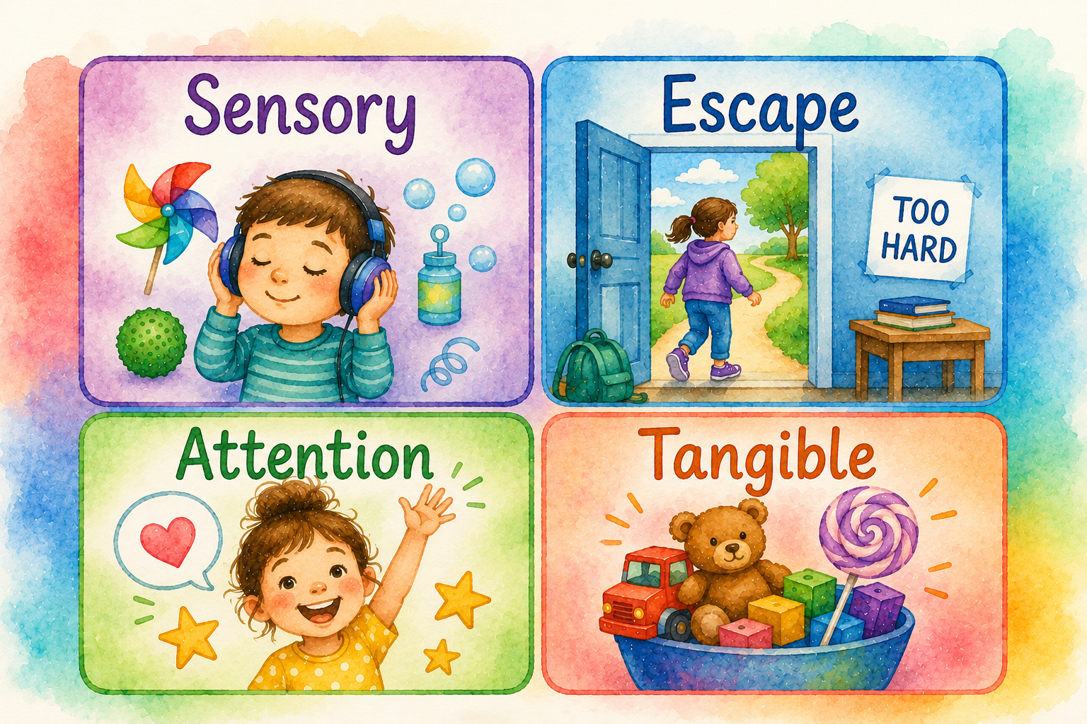 The Four Functions of Behavior Explained