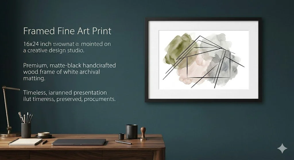 16x24 Framed Fine Art Print