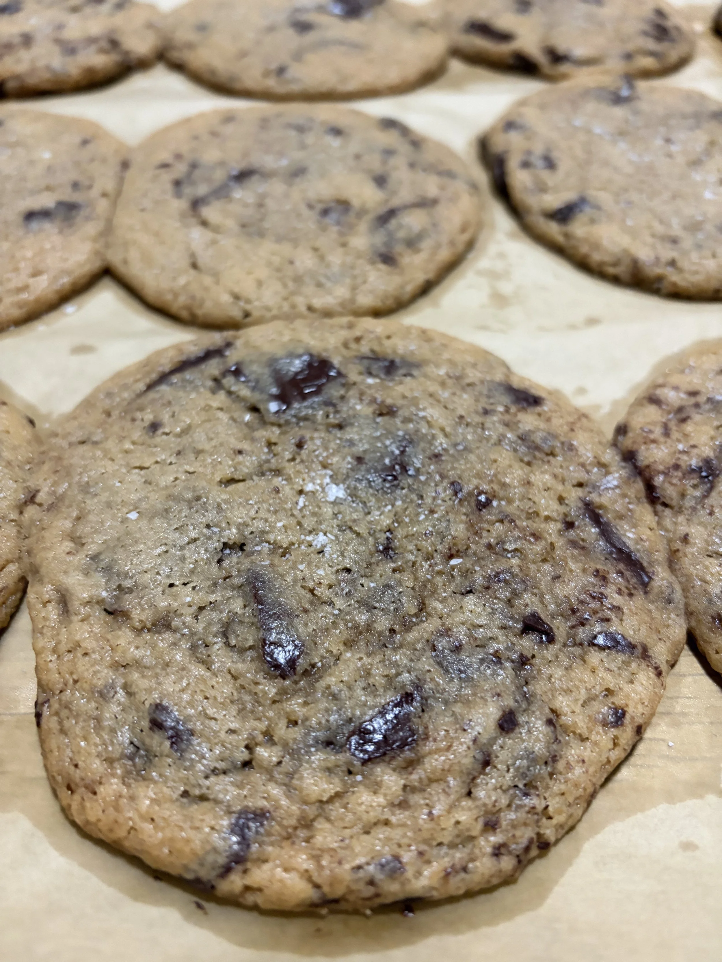 Salted Brown Butter Cookies