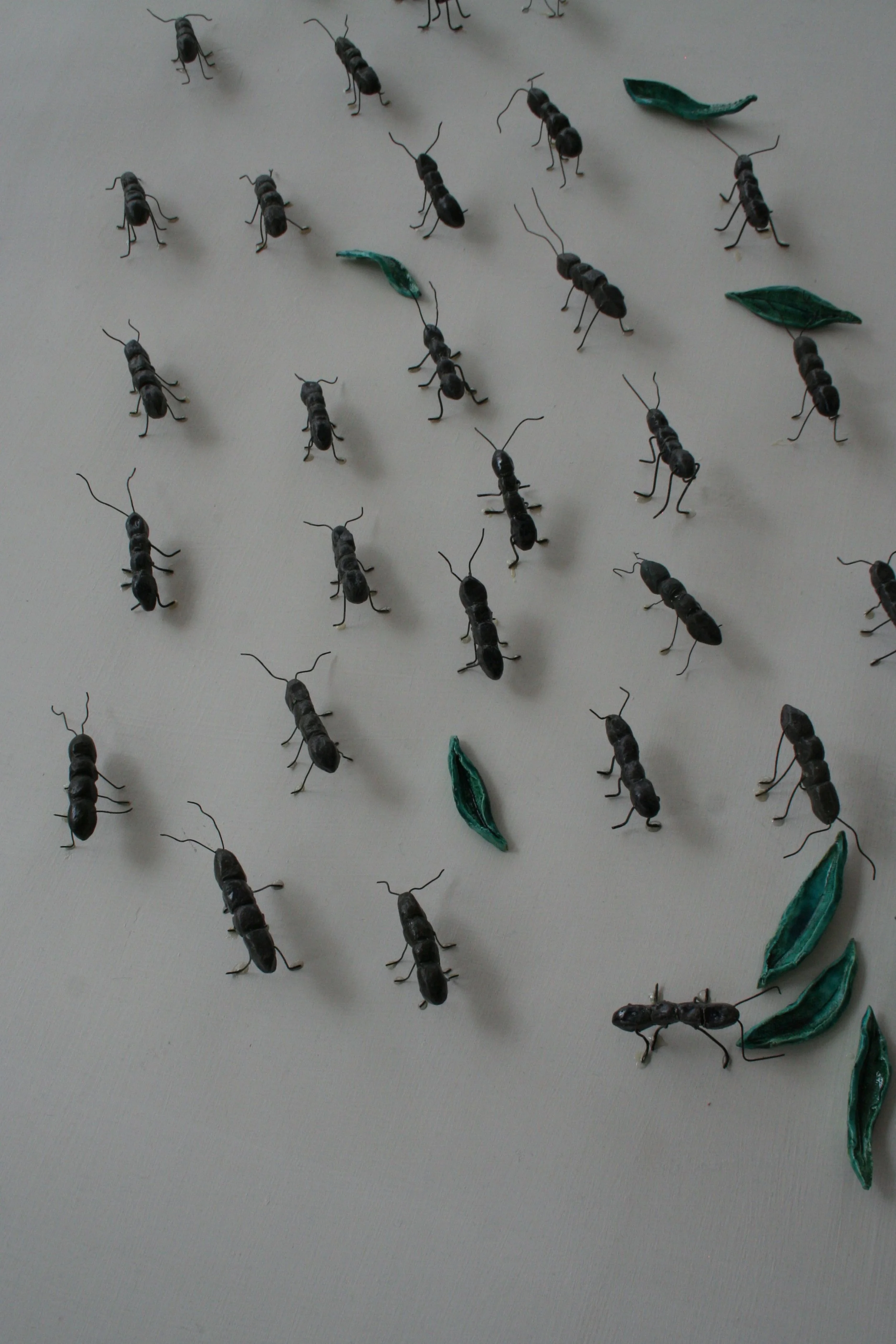 Hormigas cerámica de alta temperatura.