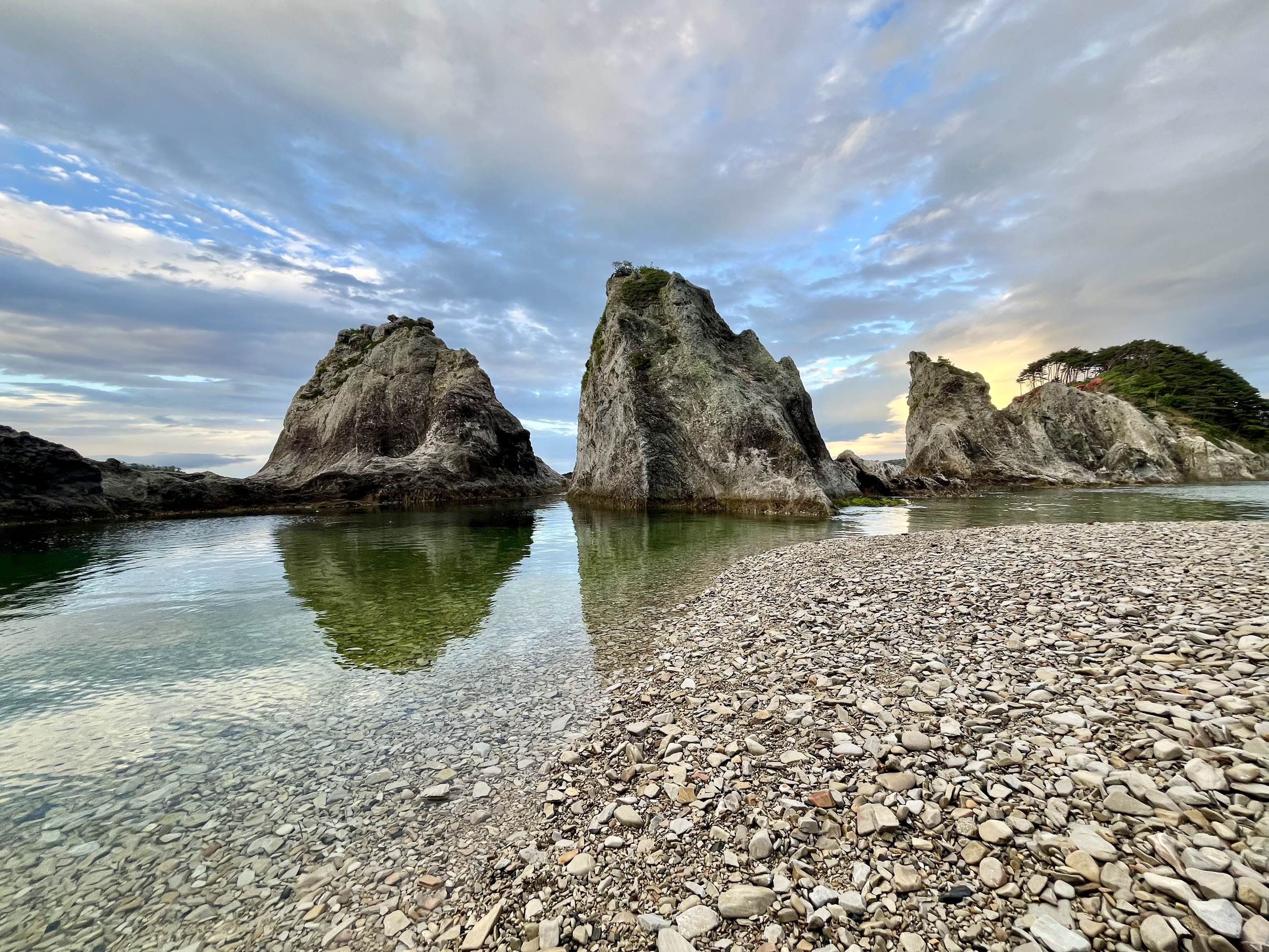 Jodogahama beach. Miyako, Japan. Photo by Mike DiGirolamo