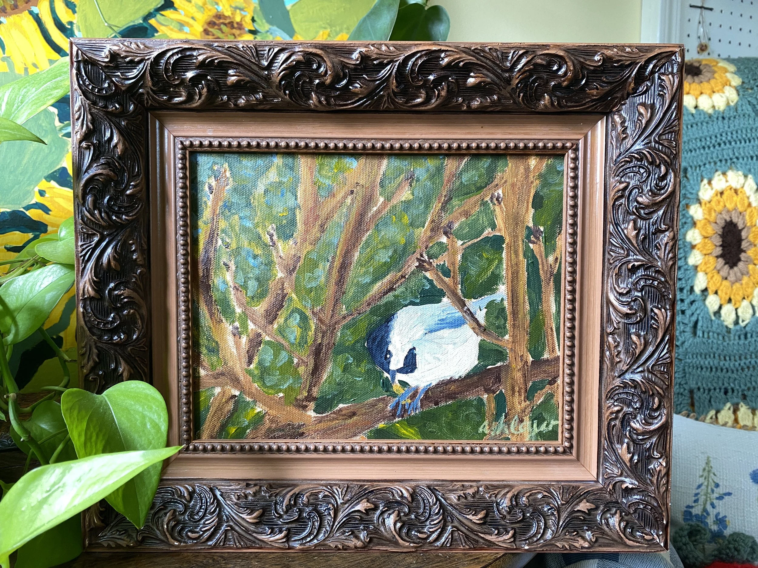 "Carolina Chickadee" | 7-18-2026 | Acrylic | 8"x10"