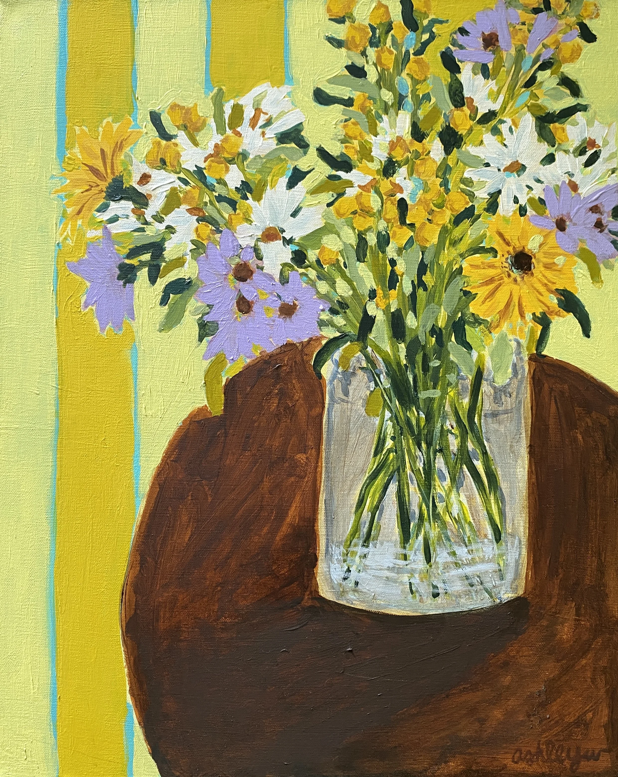 "Spring On My Table" 
03-14-2025
Acrylic on canvas 
20'x16" 