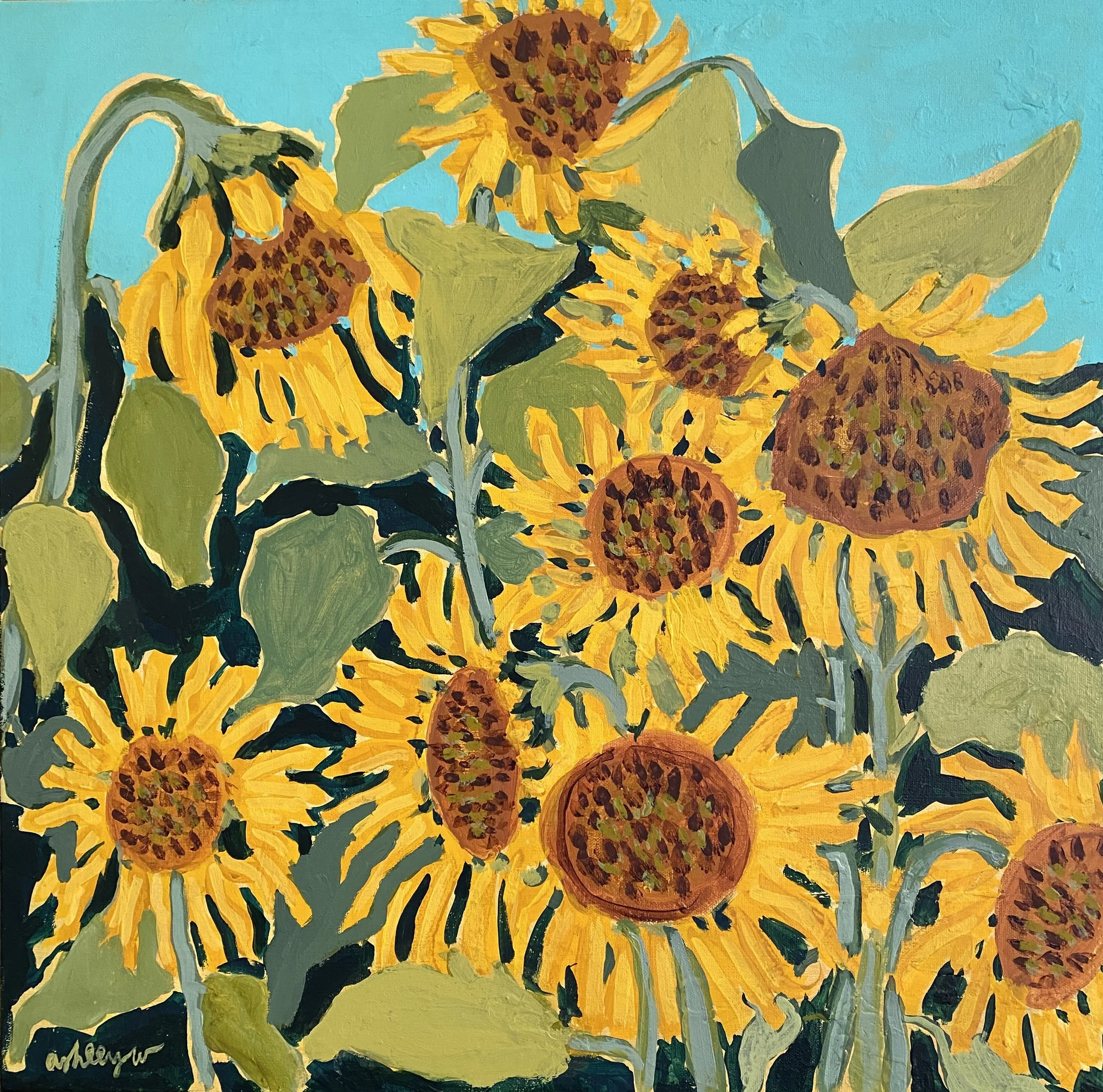 "Sunflowers"
03-18-2025
Acrylic on canvas
24"x24"
