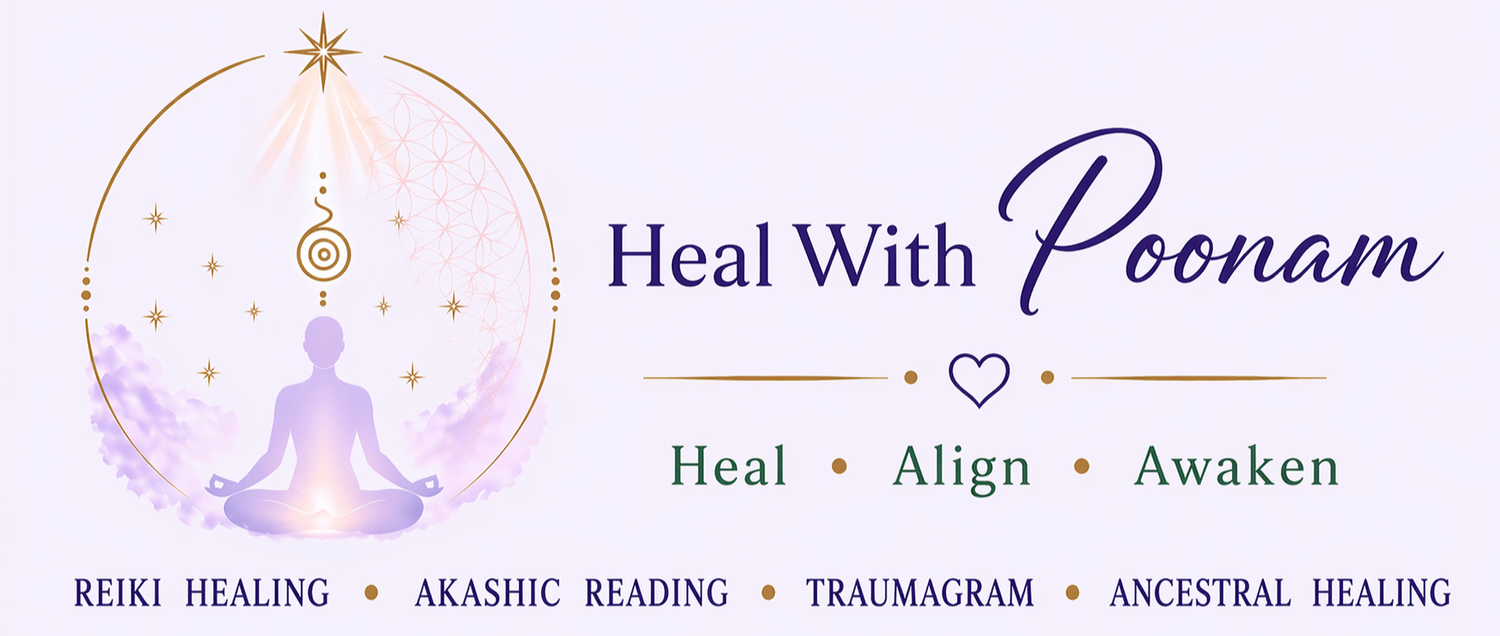 Heal With Poonam | Reiki, Akashic, Ancestral Healing &amp; Traumagram