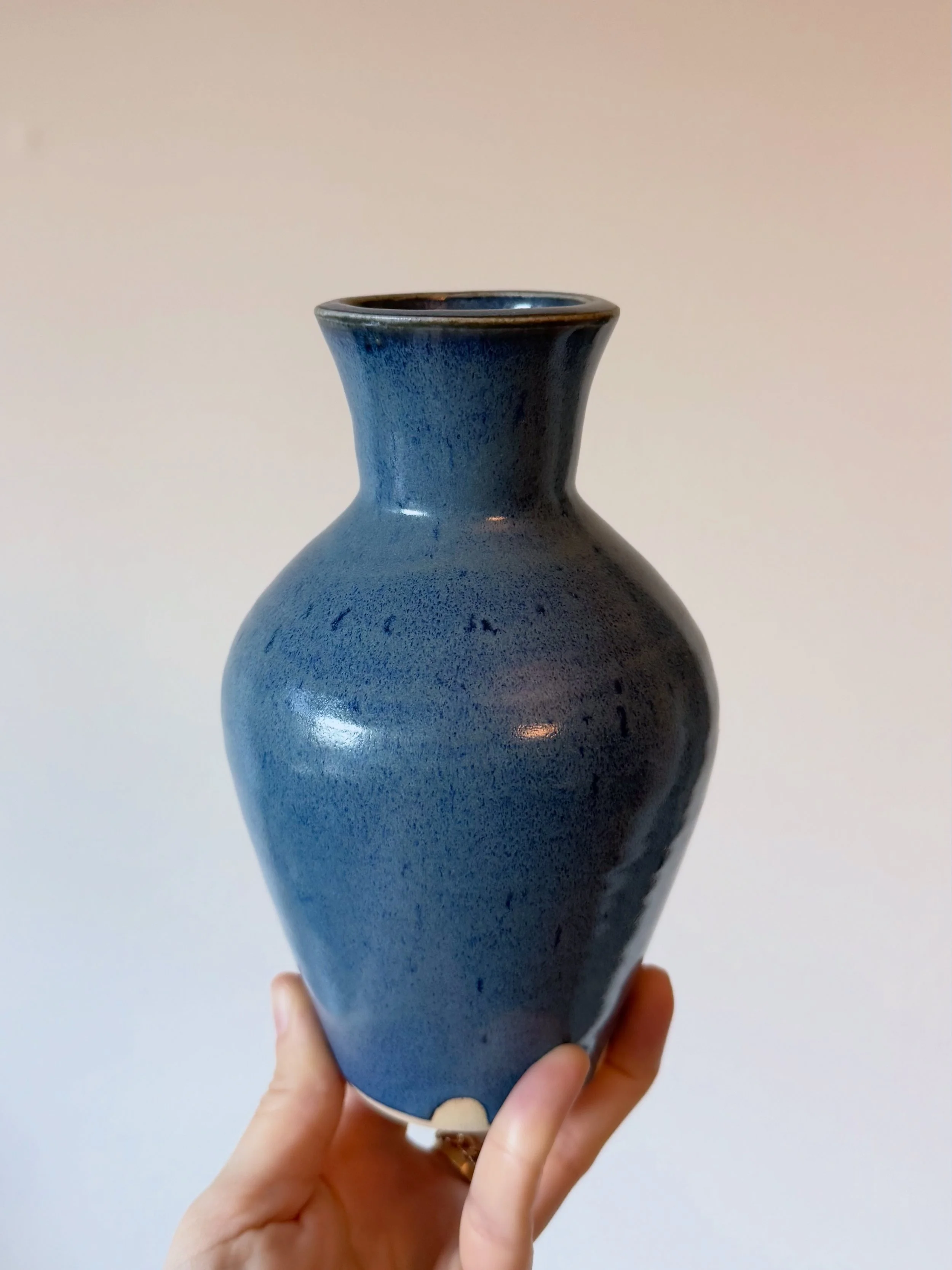 Small Blue Vase