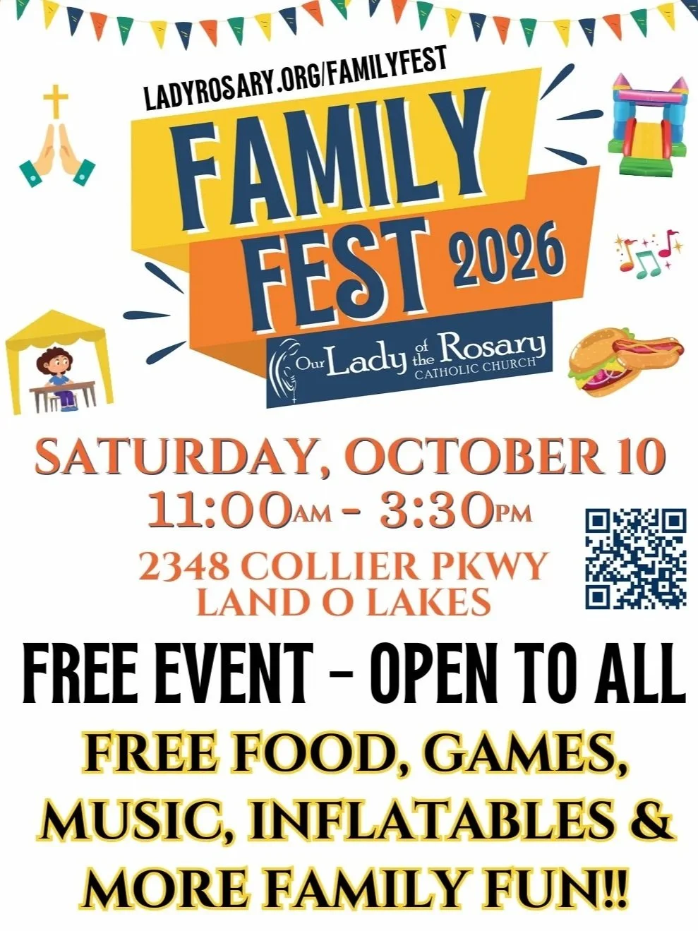 Our Lady of the Rosary Family Fest 2026