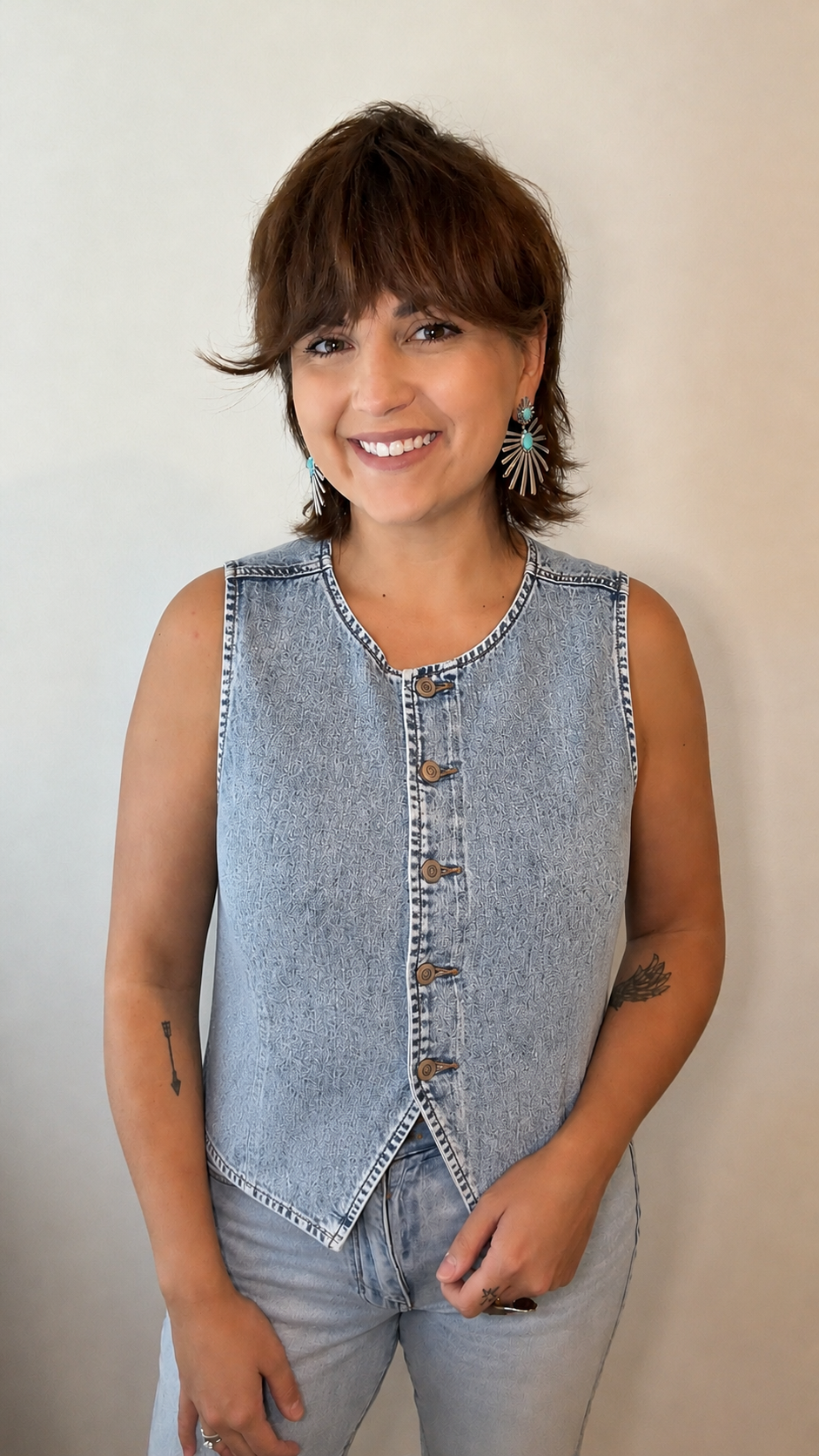 Caroline, hair stylist and educator at Laura Mac Salon