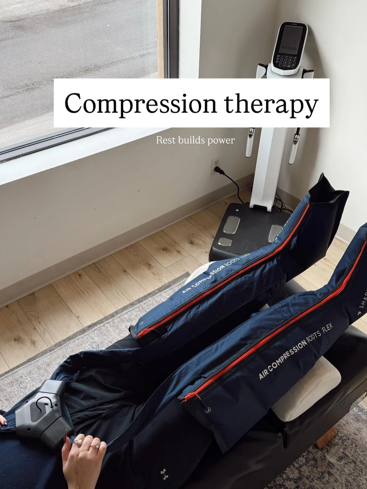 NEW at Empower Chiropractic &amp; Wellness 🚨

Compression Boot Therapy is here!

Benefits include:
✔️ Reduced muscle soreness
✔️ Improved circulation
✔️ Faster recovery
✔️ Relaxation for tired legs

Perfect for runners, athletes, and anyone on their