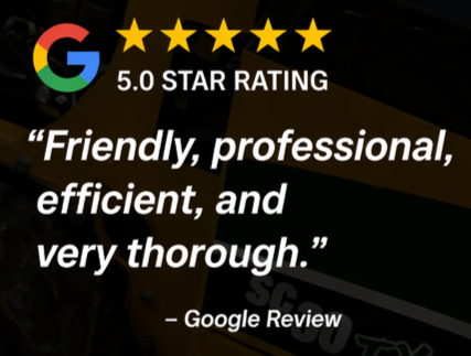 5 star google review