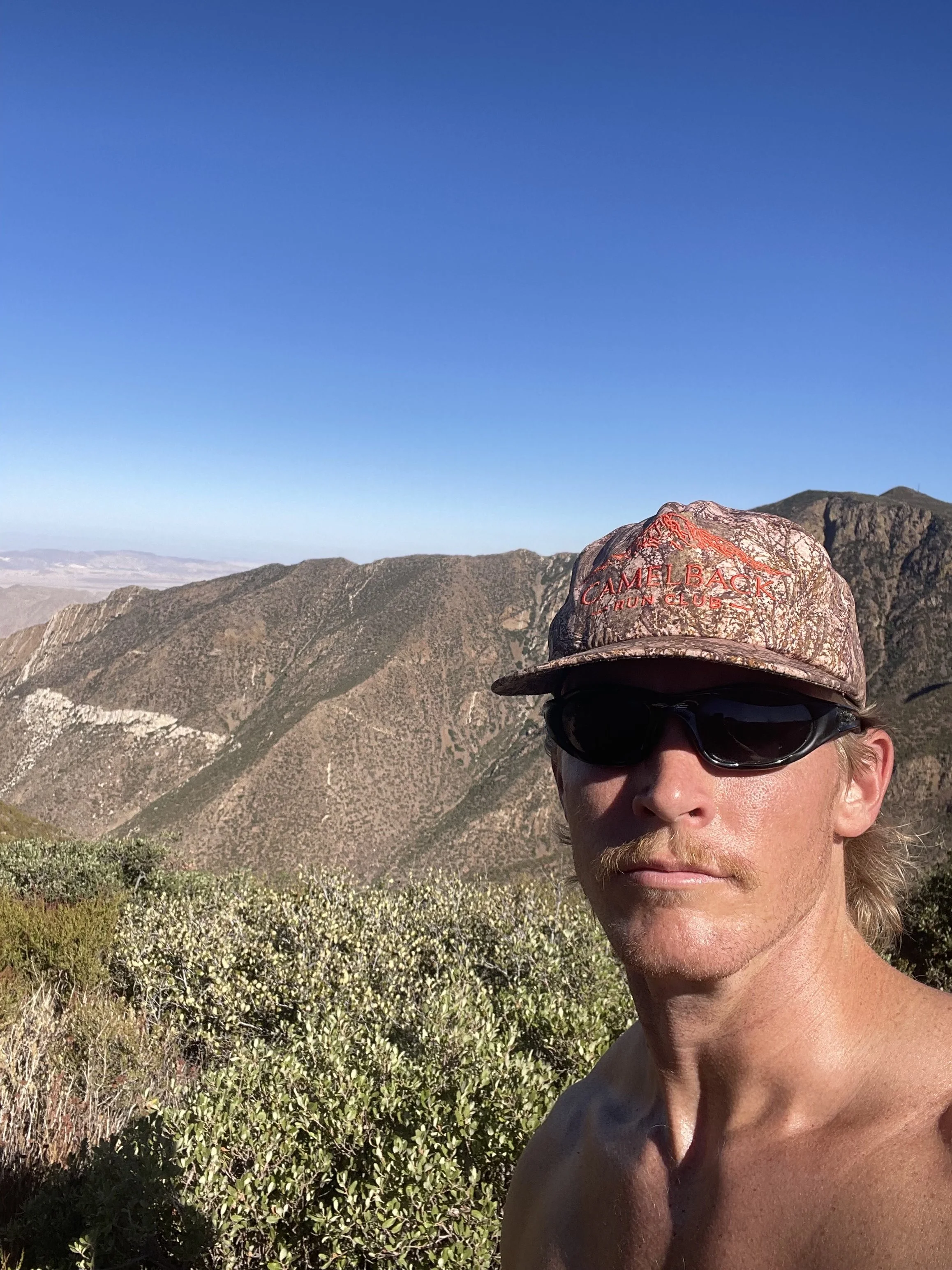 Epic Selfie in the Desert Camo Run Hat