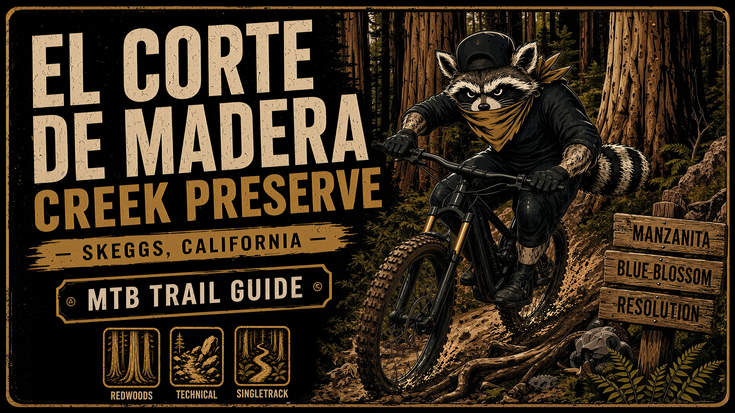 El Corte de Madera Creek Preserve MTB Guide | Skeggs, California