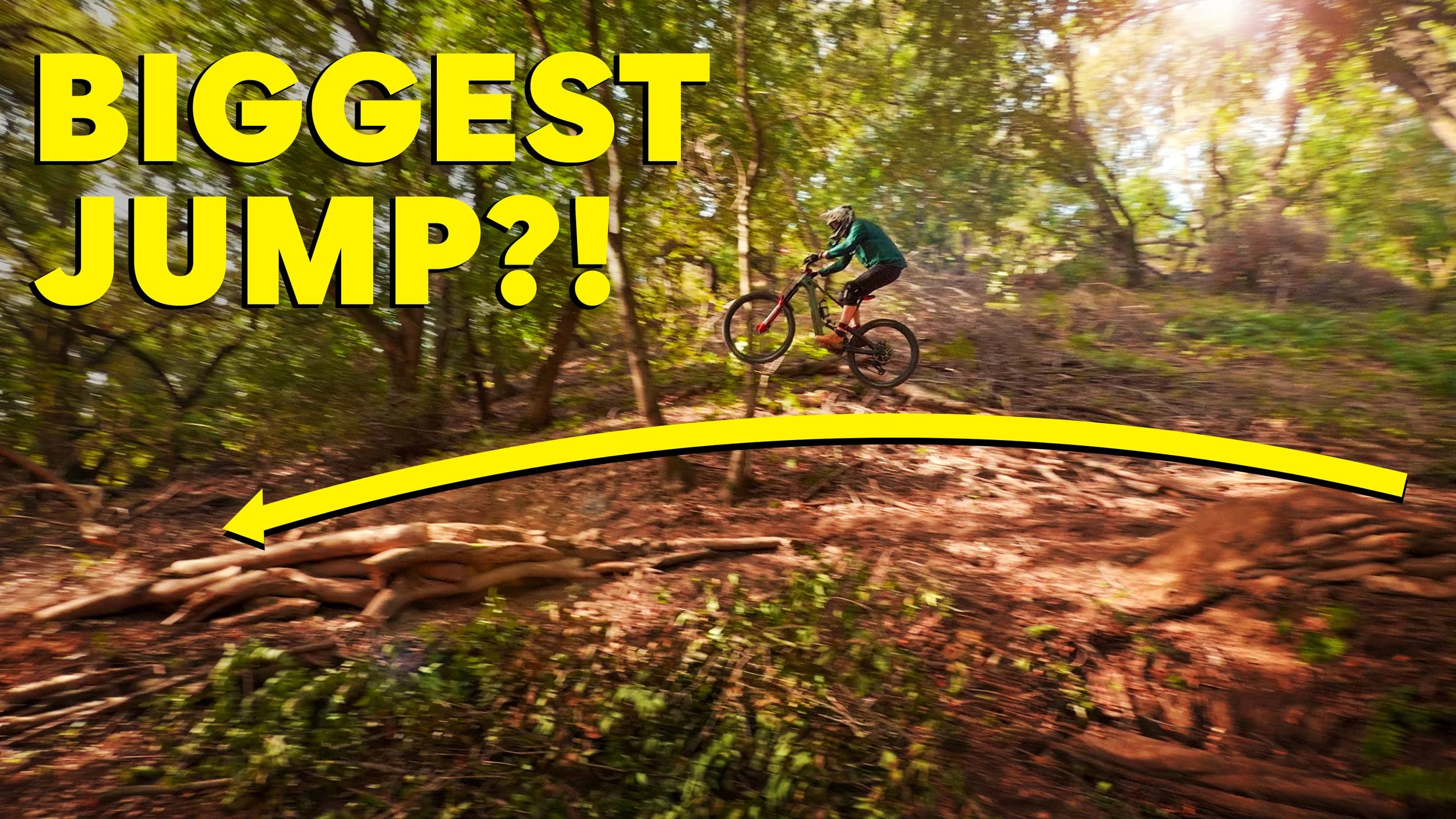 CLEARED IT! SENDING THE BIGGEST MTB JUMP OF MY LIFE!