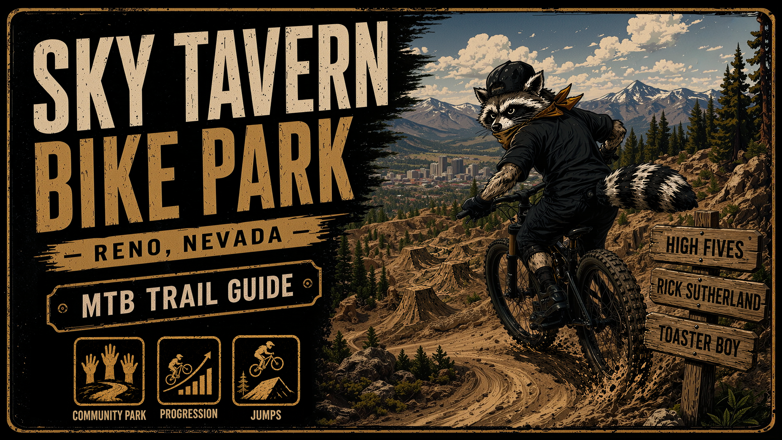 Sky Tavern Bike Park MTB Guide | Reno, Nevada