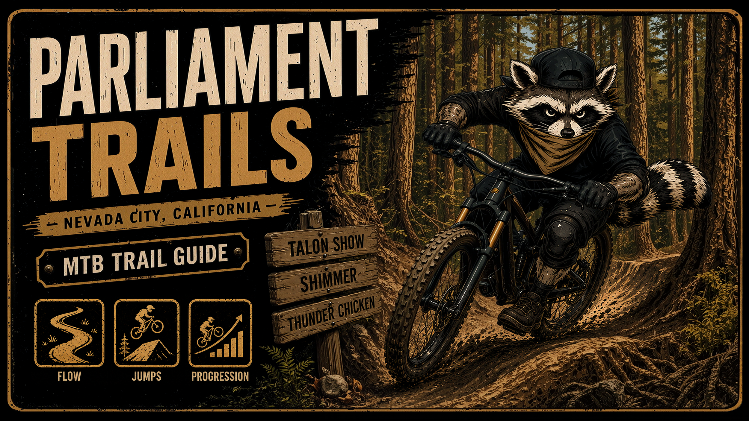 Parliament Trails MTB Guide - Nevada City, California
