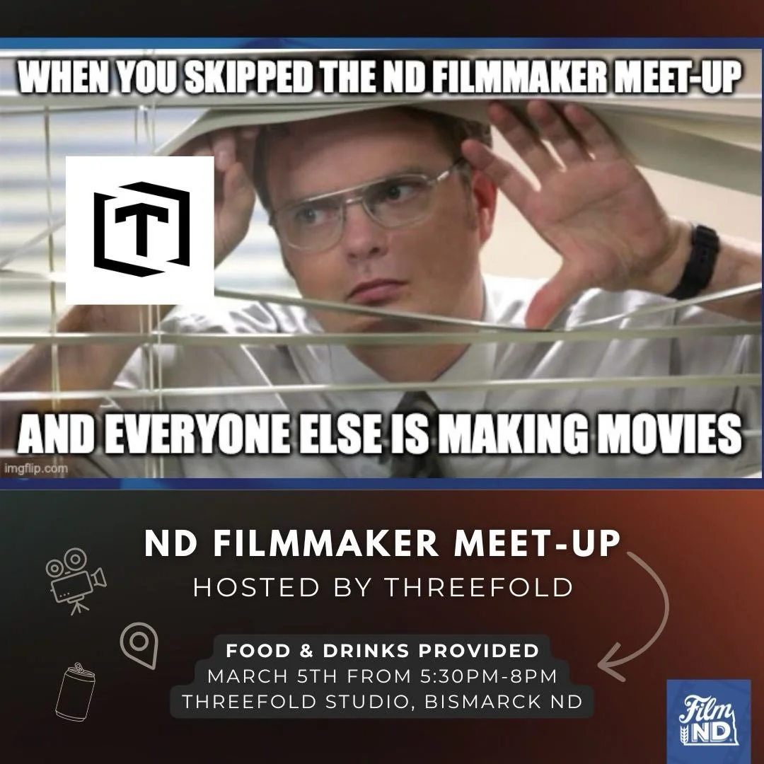 Don&rsquo;t miss out. Come hang out. 

Location: @threefold Studio 
Date &amp; Time: March 5th from 5:30pm-8pm
Food &amp; Drinks Provided
Please RSVP so we have an accurate headcount for food.
Email: hi@threefold.tv