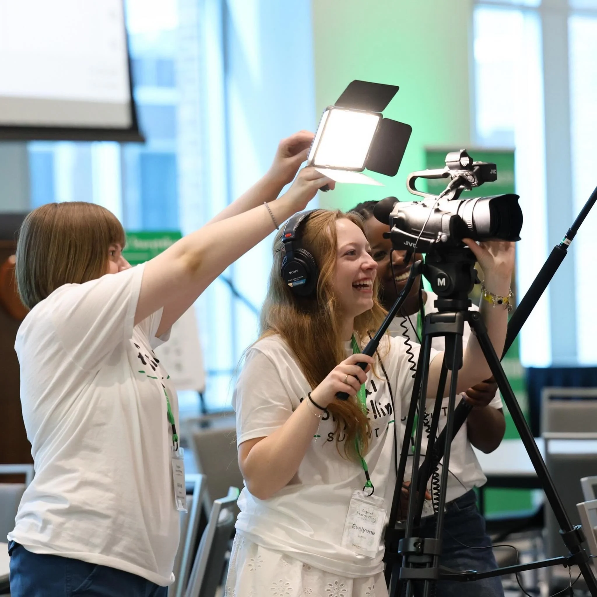 🎬 Film North Dakota was proud to join the University of North Dakota&rsquo;s 2026 Digital Storytelling Summit.

This week, Film North Dakota board member Matt Fern joined students during their editing sessions to review draft projects and provide pr