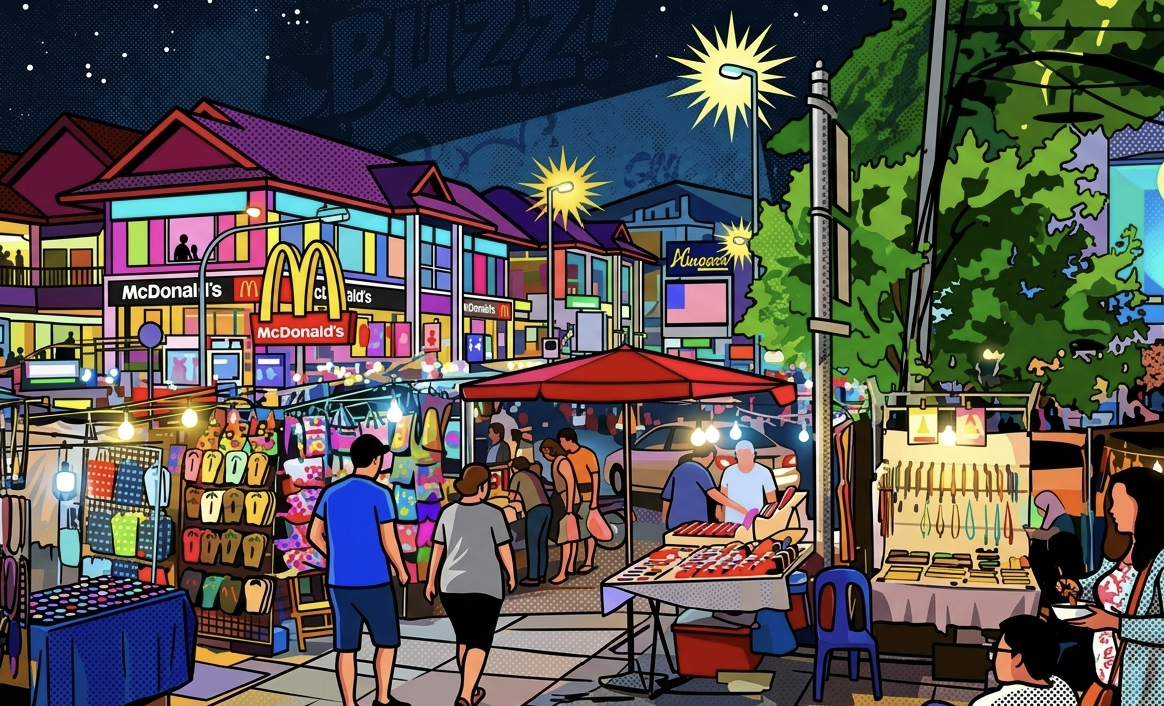 Chiang Mai Night Bazaar