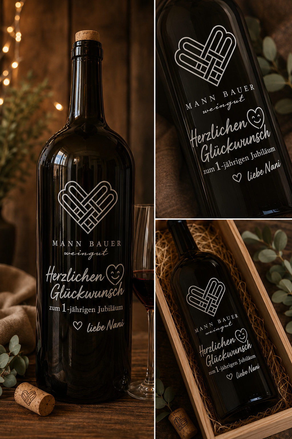 Magnum-Flasche 3 Liter Grüner Veltliner „Schnitt 3“ 13%VOL 2022