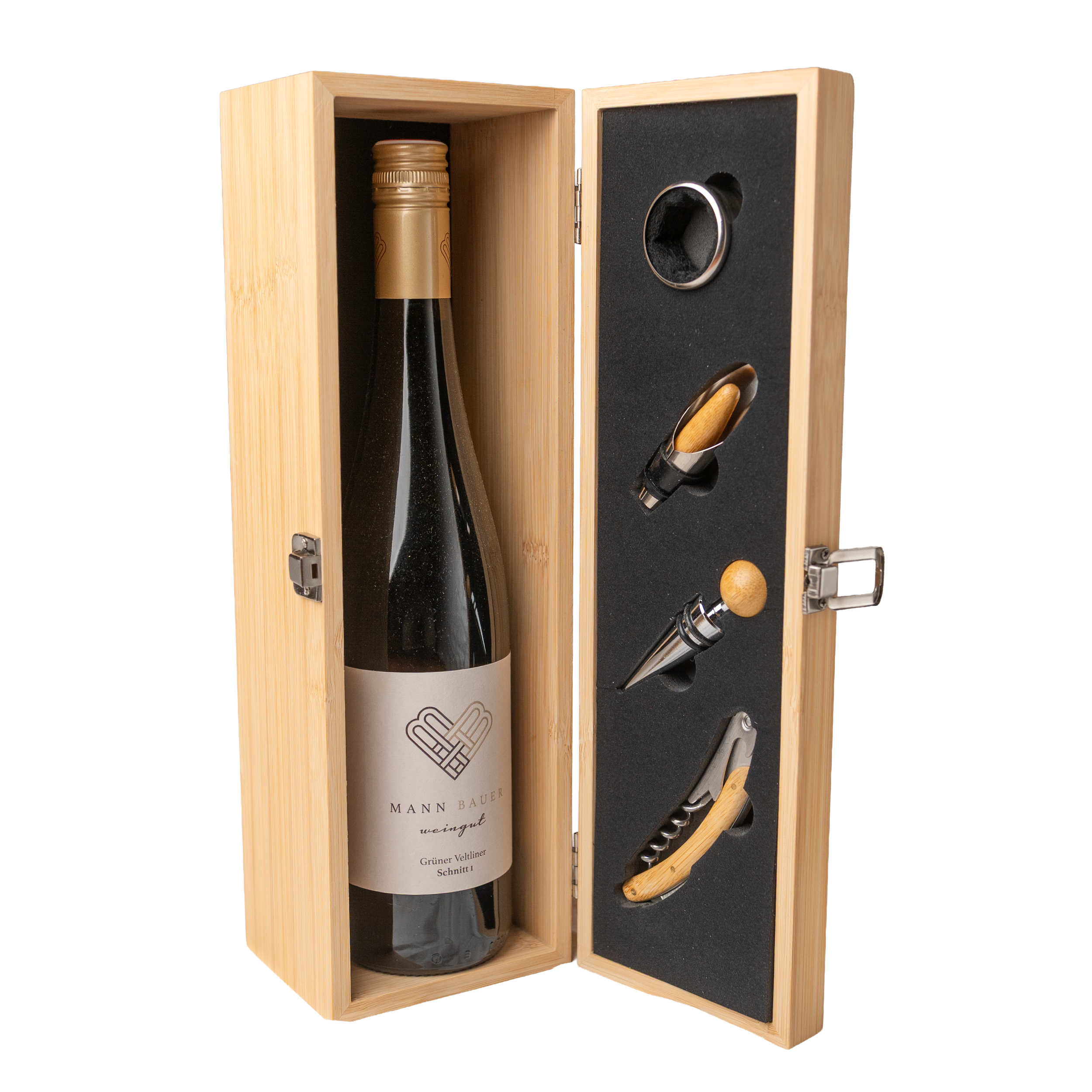 Wein-Set „Mann Bauer“ – Geschenkbox