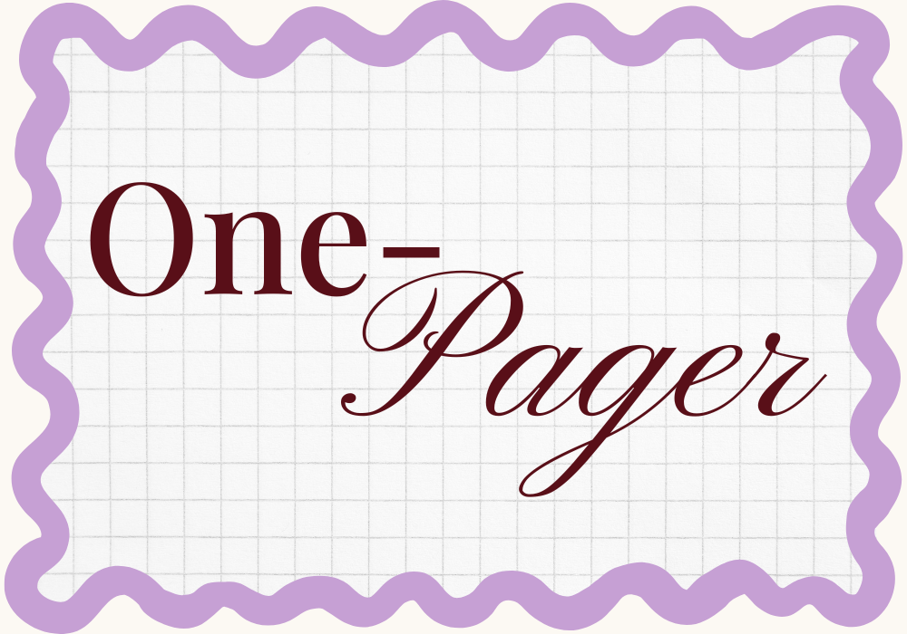 One-Pager Service Banner