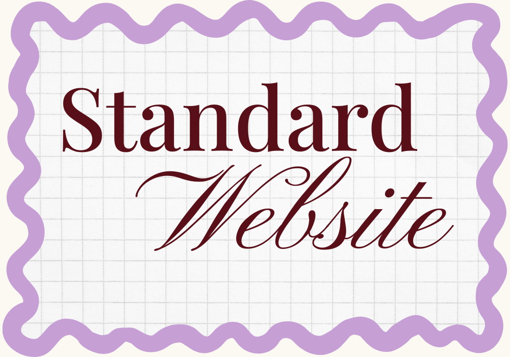 Standard Website Service Banner