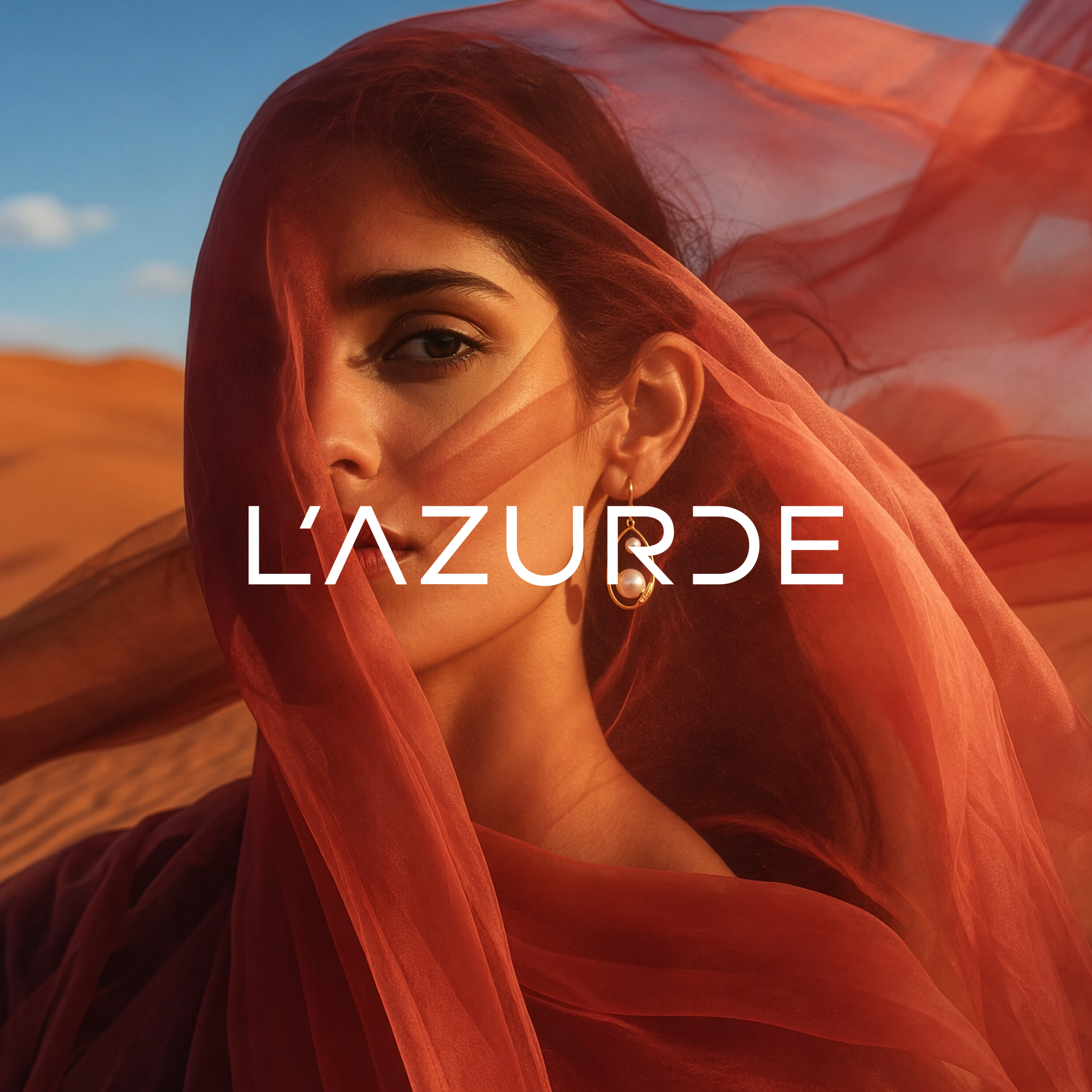L’AZURDE — Brand Restyling & Visual Direction