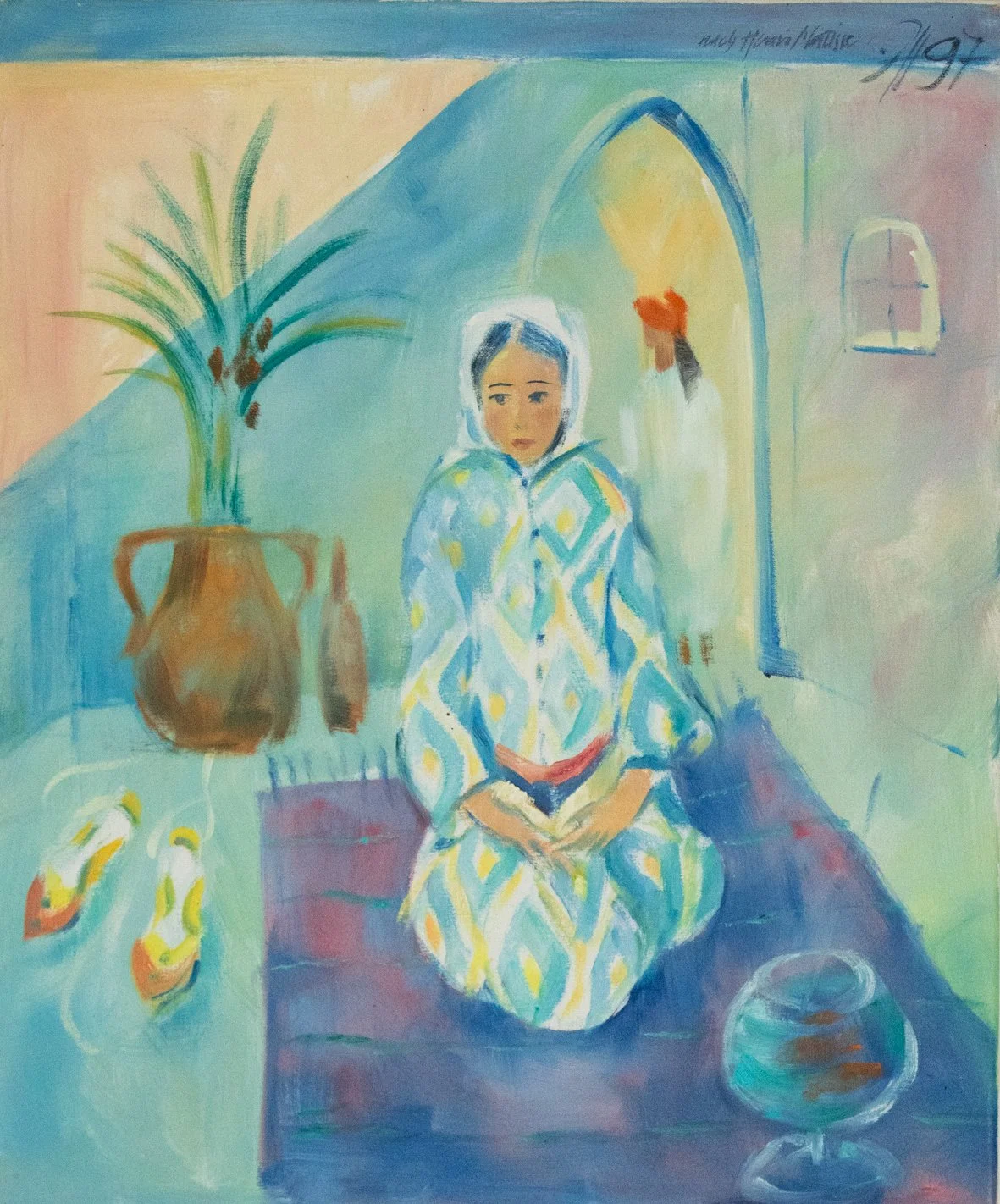Zora - Oil canvas 60x50 cm