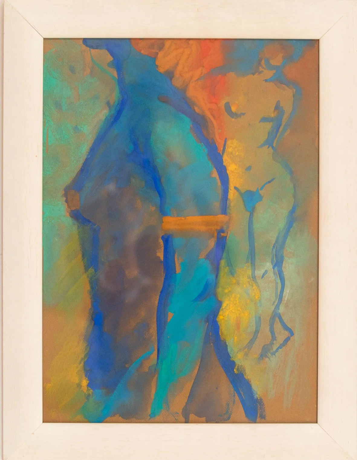 Ein bunter Vogel - oil on canvas 60x42 cm 