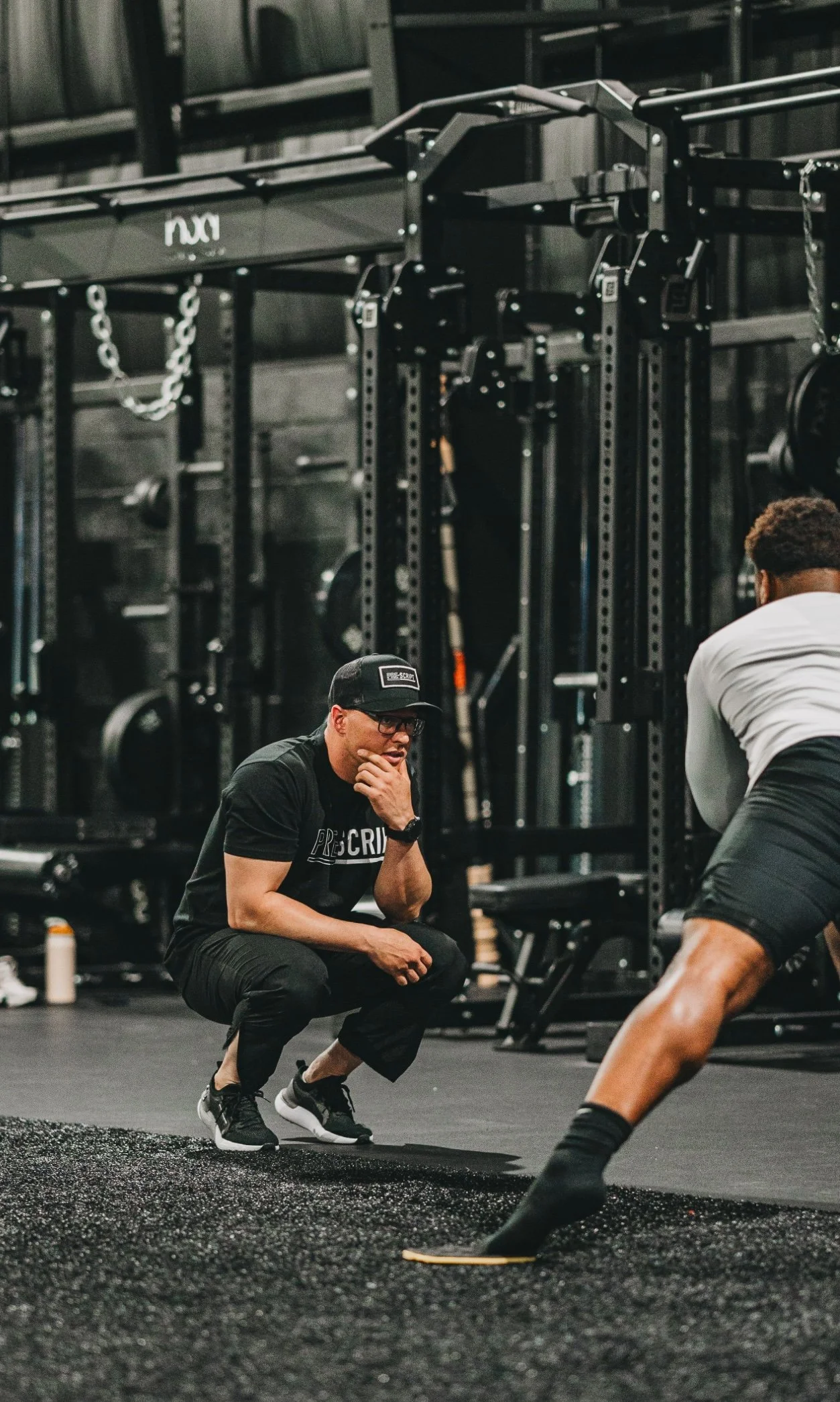 HPC trainer coaching an athlete