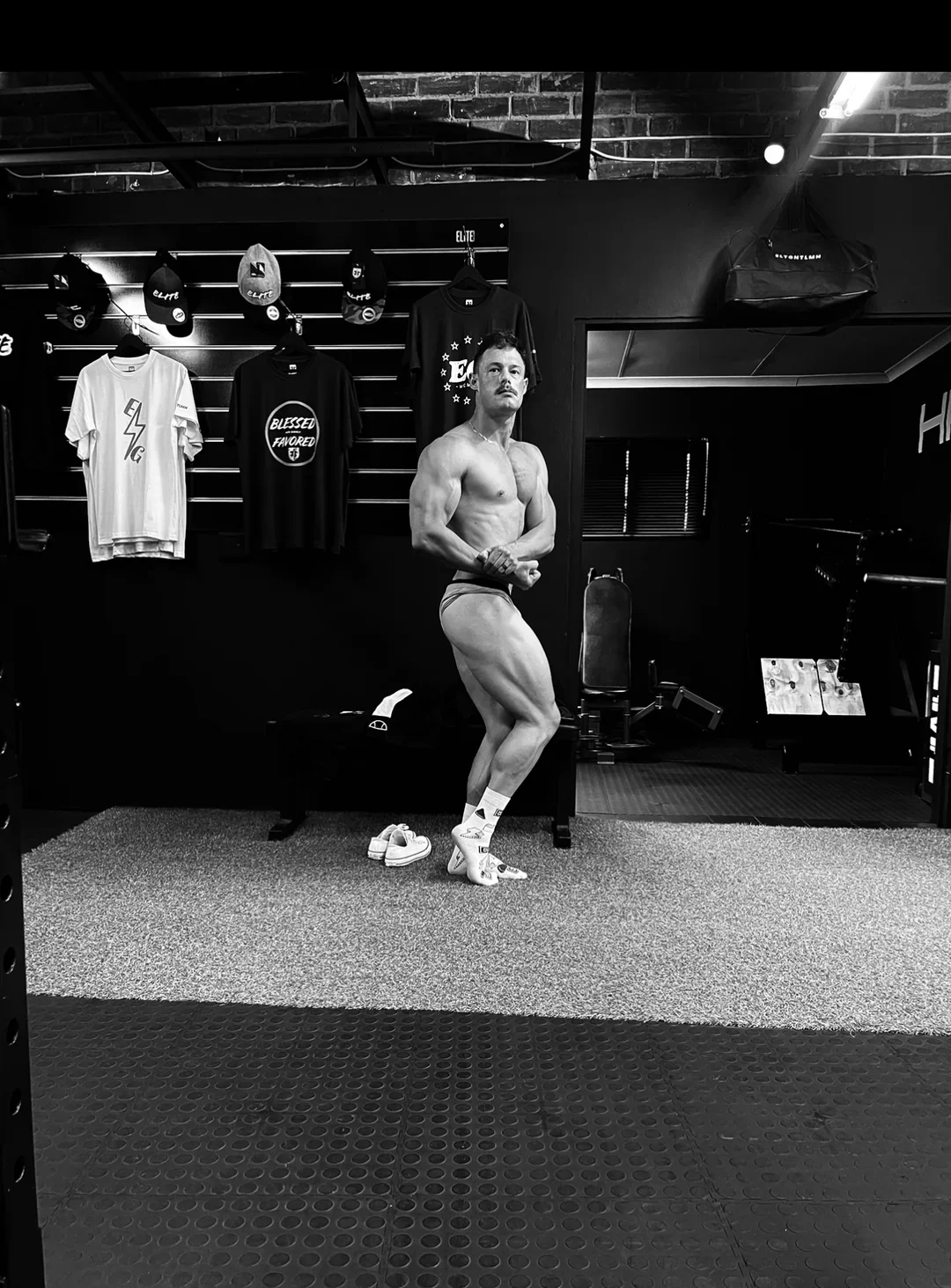 Professional bodybuilder Wayne Moller