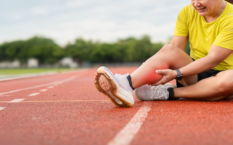 Calf muscle pain and cramping