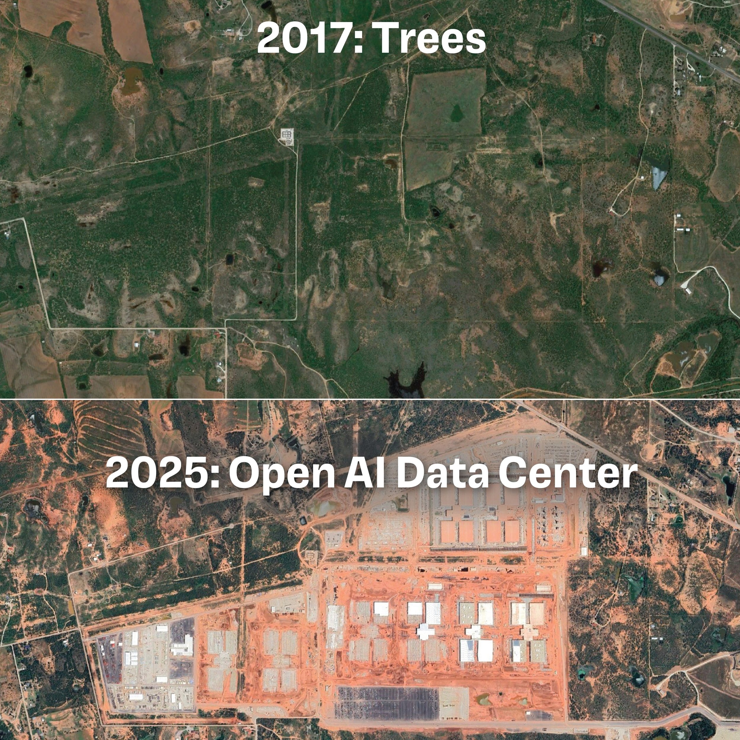 Two data-center questions, answered with satellites and open data