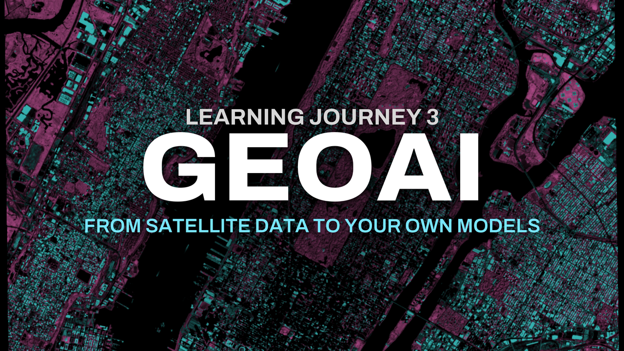 GeoAI - From a raster you draw by hand to a model you trained