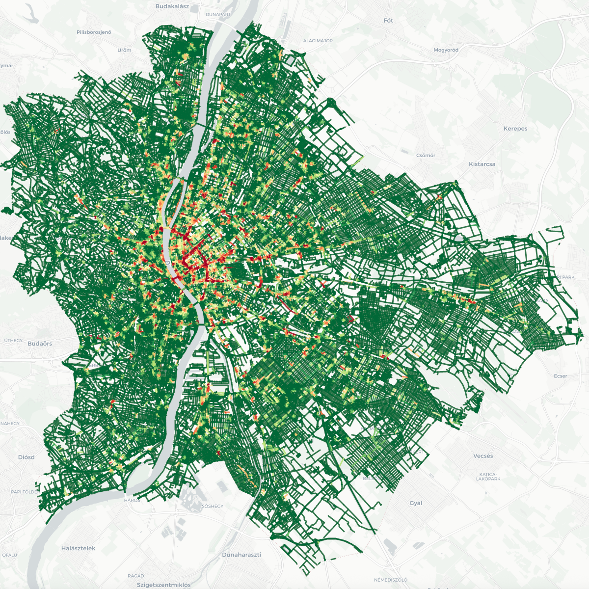 Traffic Accidents · Road Map