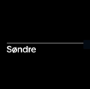 Black screen with the word 'Søndre' in white text