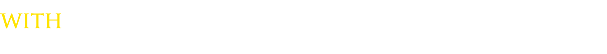 Text graphic with black background and white and yellow text reading 'WITH INTERNATIONAL ICE STARS FEATURING WORLD CLASS CHAMPION SKATERS'.