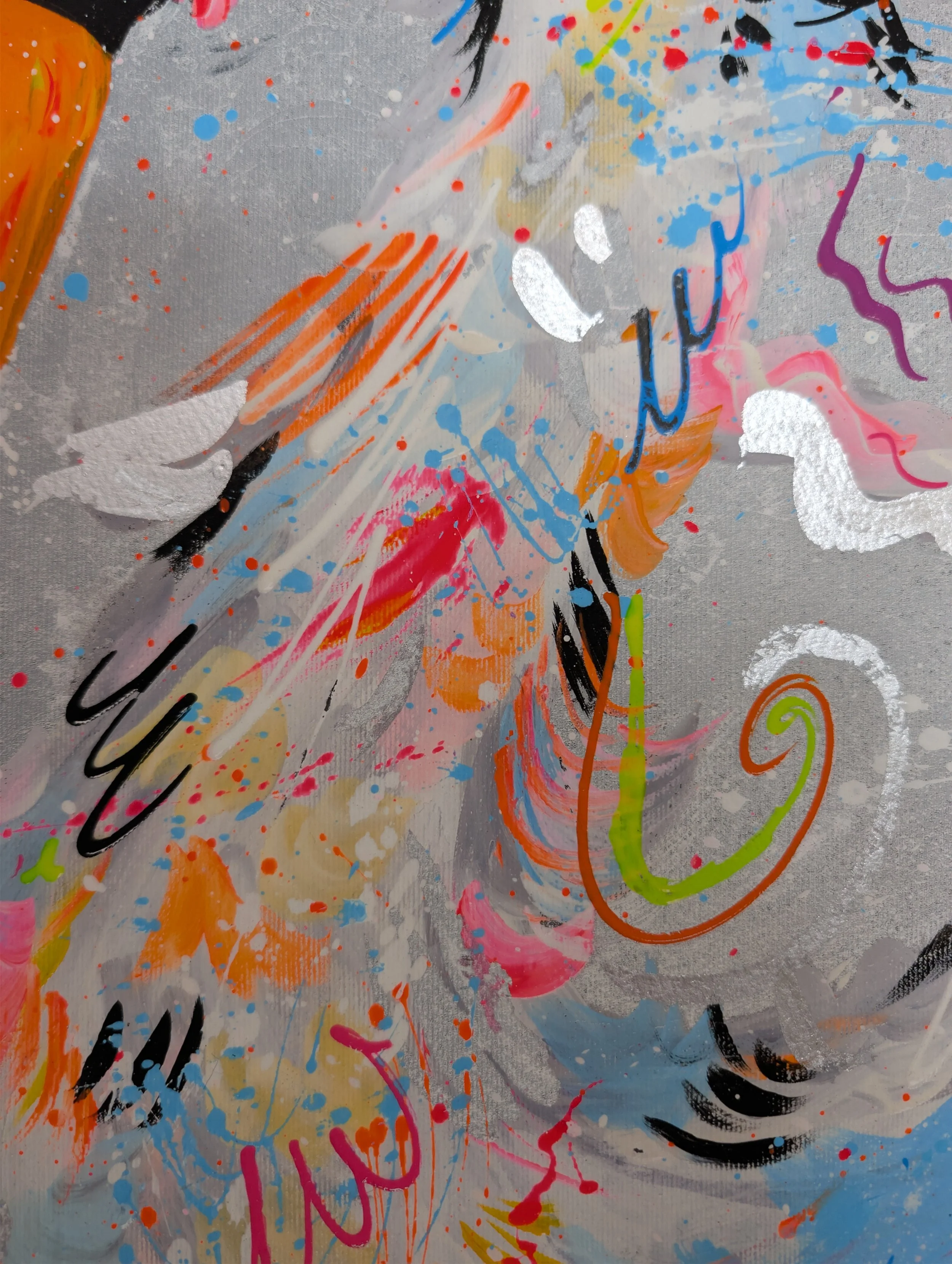 Svenja Bross Art Schwan Fine Art Print Detail 5.jpg