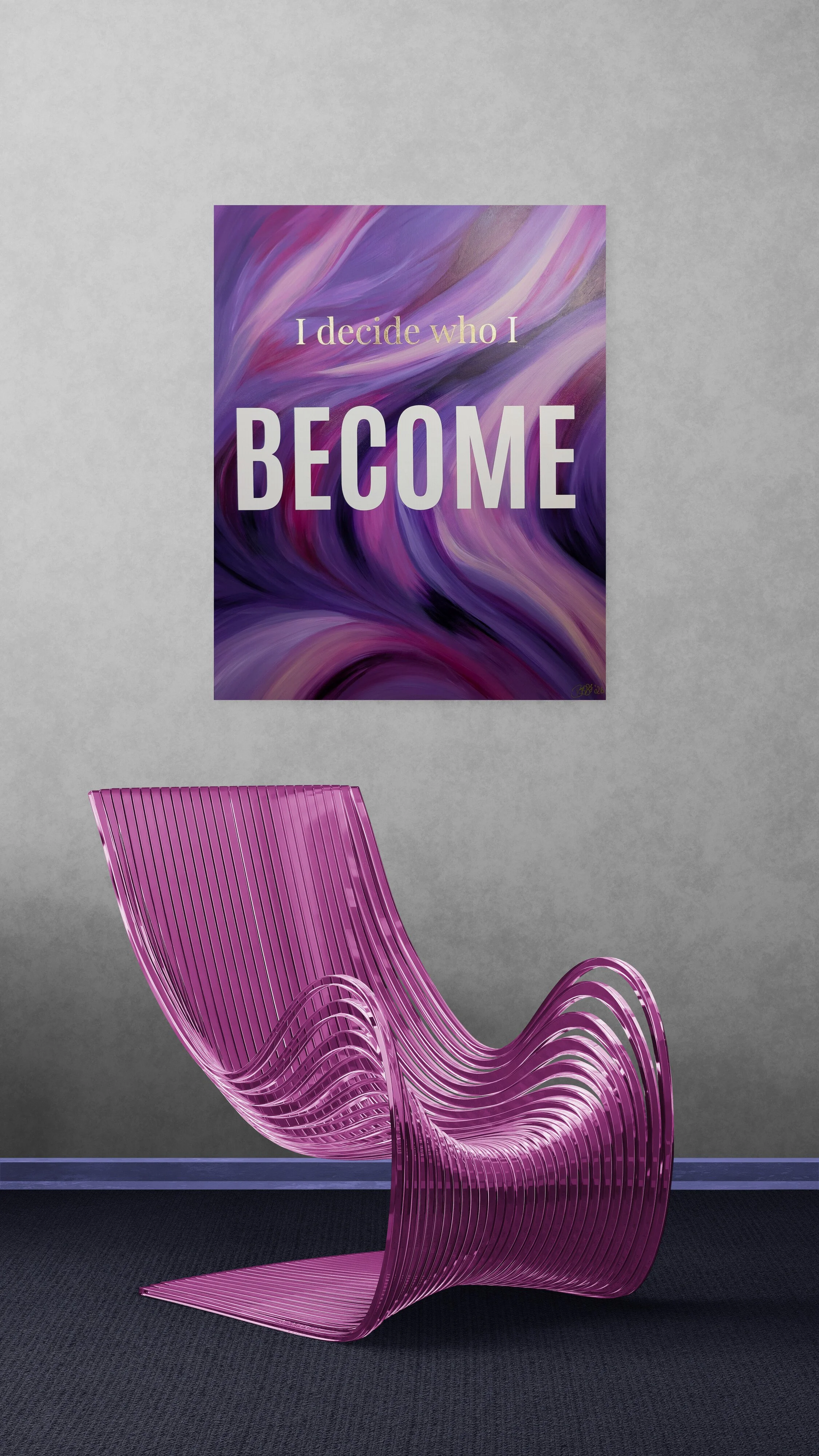 I decide who i Become Svenja bross Art Stuhl.jpg