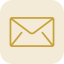 Envelope icon representing email or messaging