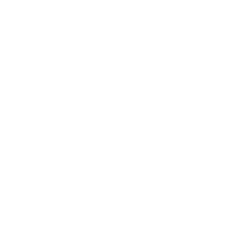 A white outline of a person inside a circle with three smaller figures on each side, all enclosed in a crosshair symbol on a black background.