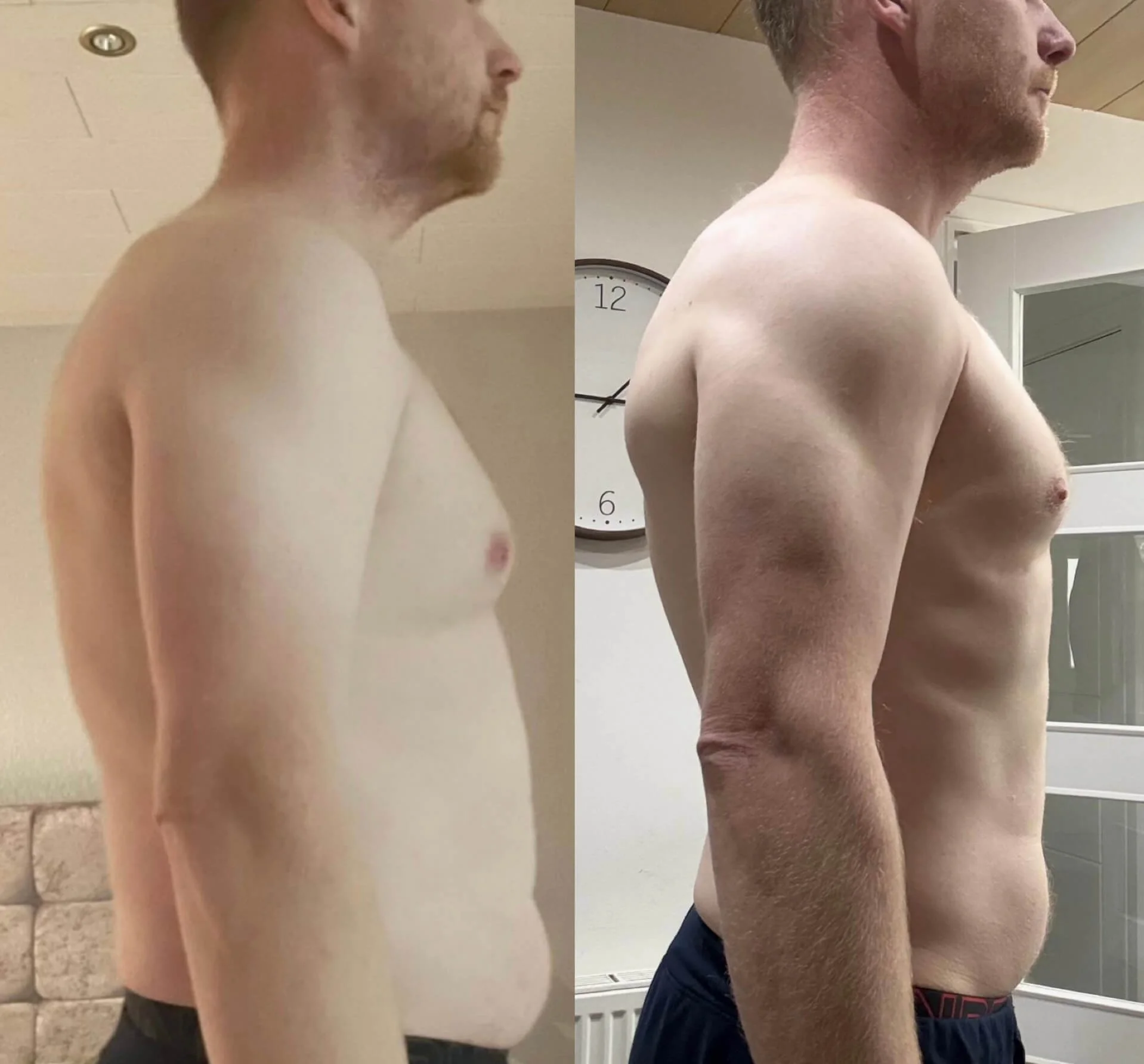 Kevin, a GB Fit client, after gaining confidence in the gym through in-person personal training in Dundee.