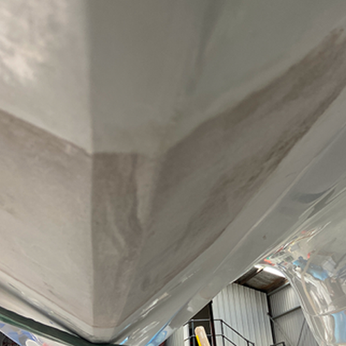 Insurance boat repair work