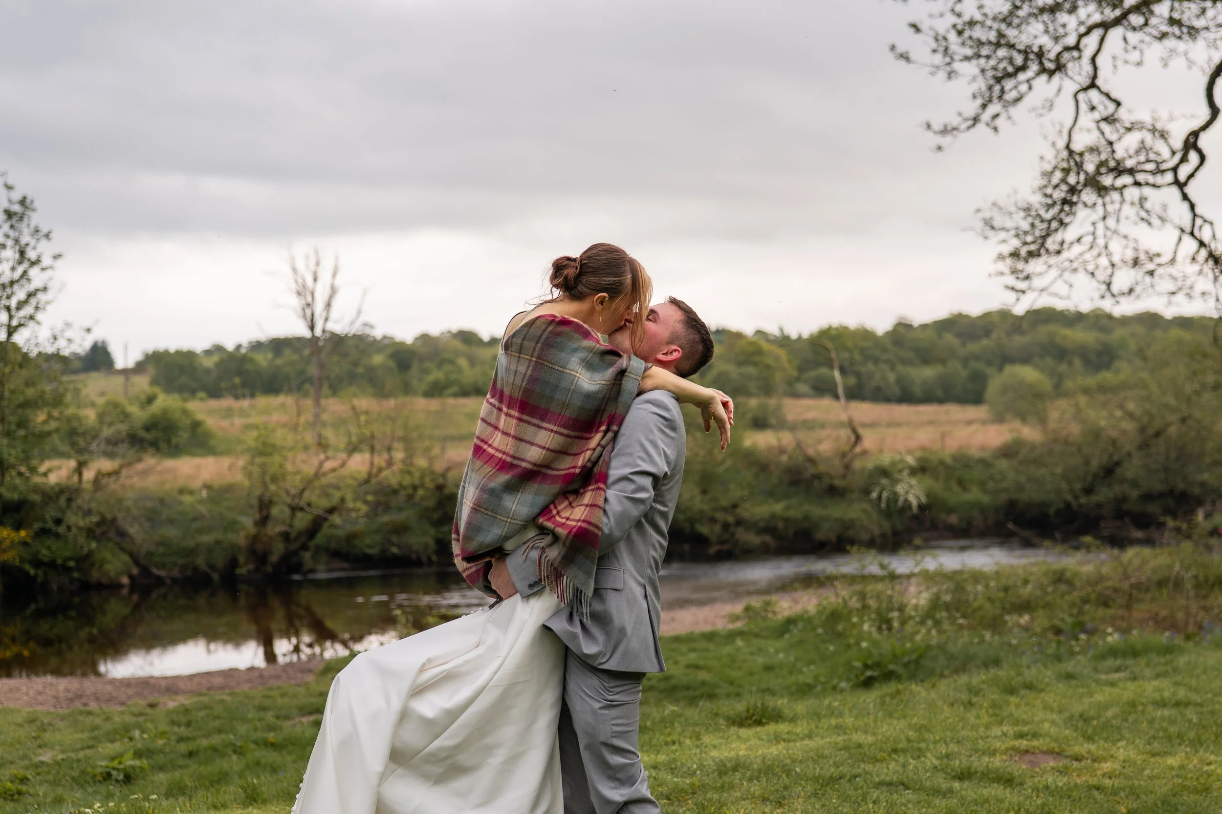 A Magical Homecoming: Amanda &amp; Scott’s Intimate Scottish Forest Elopement