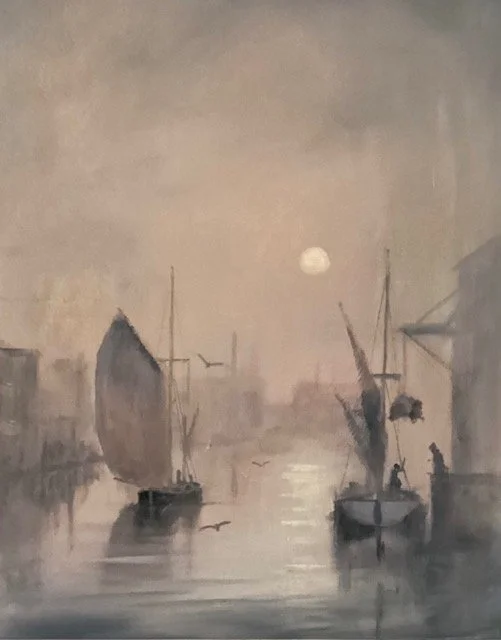 Loading Dock, Ipswich. 12x16"