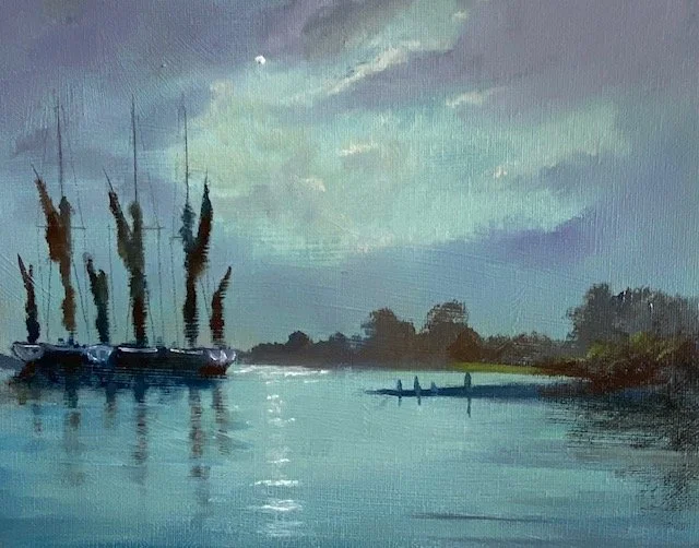Off Duty.  12x14”